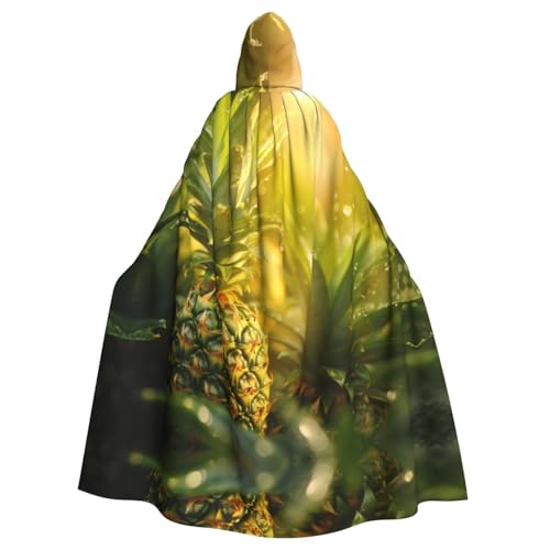 WNCLKF Ananas-Druck Erwachsene Karneval Kapuzenumhang Halloween Umhang Cosplay Goth Umhang Fiesta Party Dekoration WNCLKF Ananas-Druck Erwachsene Karneval Kapuzenumhang Halloween Umhang Cosplay Goth Umhang Fiesta Party Dekoration von WNCLKF