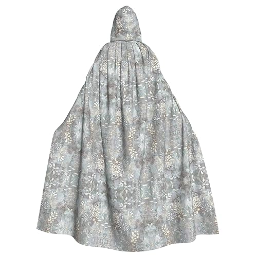 WNCLKF Blue Grace Flora-Print Erwachsene Karneval Kapuzenumhang Halloween Umhang Cosplay Goth Cape Fiesta Party Dekoration WNCLKF Blue Grace Flora-Print Erwachsene Karneval Kapuzenumhang Halloween Umhang Cosplay Goth Cape Fiesta Party Dekoration von WNCLKF
