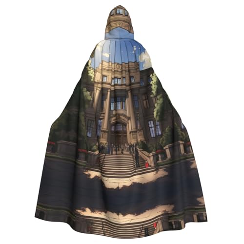 WNCLKF City Hall Building Print Adult Carnival Hooded Cape Halloween Cape Cosplay Goth Cape Fiesta Party Decoration WNCLKF City Hall Building Print Adult Carnival Hooded Cape Halloween Cape Cosplay Goth Cape Fiesta Party Decoration von WNCLKF
