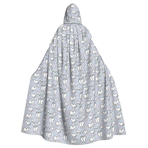 WNCLKF Kamelroter Herzaufdruck Erwachsene Karneval Kapuzenumhang Halloween Umhang Cosplay Goth Umhang Fiesta Party Dekoration WNCLKF Kamelroter Herzaufdruck Erwachsene Karneval Kapuzenumhang Halloween Umhang Cosplay Goth Umhang Fiesta Party Dekoration von WNCLKF