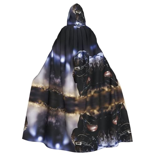 WNCLKF Kapuzenumhang mit Sportball, Fußball-Druck, für Erwachsene, Karneval, Halloween, Cosplay, Gothic, Fiesta, Party-Dekoration WNCLKF Kapuzenumhang mit Sportball, Fußball-Druck, für Erwachsene, Karneval, Halloween, Cosplay, Gothic, Fiesta, Party-Dekoration von WNCLKF