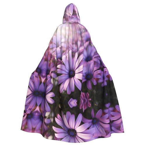 WNCLKF Lila Gänseblümchen Druck Erwachsene Karneval Kapuzenumhang Halloween Umhang Cosplay Goth Umhang Fiesta Party Dekoration WNCLKF Lila Gänseblümchen Druck Erwachsene Karneval Kapuzenumhang Halloween Umhang Cosplay Goth Umhang Fiesta Party Dekoration von WNCLKF