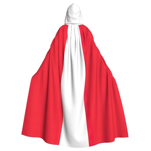 WNCLKF Österreichischer Flaggen-Druck, Erwachsenen-Karneval, Kapuzenumhang, Halloween, Umhang, Cosplay, Gothic, Fiesta, Party-Dekoration WNCLKF Österreichischer Flaggen-Druck, Erwachsenen-Karneval, Kapuzenumhang, Halloween, Umhang, Cosplay, Gothic, Fiesta, Party-Dekoration von WNCLKF