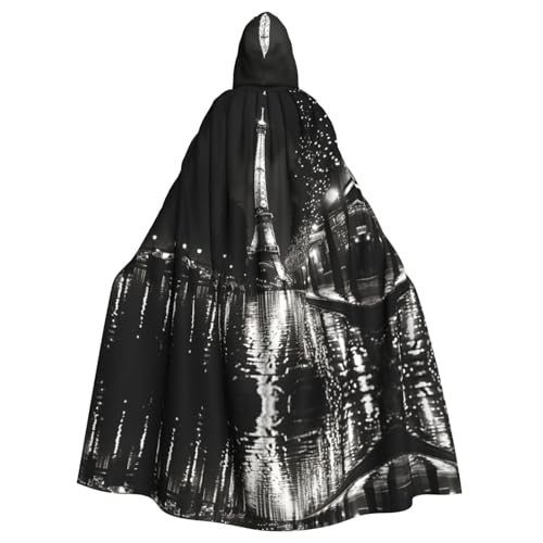 WNCLKF Regenstraße in Paris Druck Erwachsene Karneval Kapuzenumhang Halloween Umhang Cosplay Goth Cape Fiesta Party Dekoration WNCLKF Regenstraße in Paris Druck Erwachsene Karneval Kapuzenumhang Halloween Umhang Cosplay Goth Cape Fiesta Party Dekoration von WNCLKF