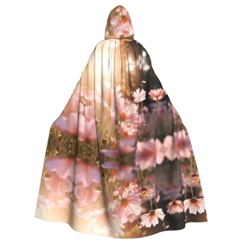 WNCLKF Sommerblumen, botanischer Druck, Erwachsenen-Karneval, Kapuzenumhang, Halloween, Umhang, Cosplay, Gothic, Fiesta, Party-Dekoration WNCLKF Sommerblumen, botanischer Druck, Erwachsenen-Karneval, Kapuzenumhang, Halloween, Umhang, Cosplay, Gothic, Fiesta, Party-Dekoration von WNCLKF