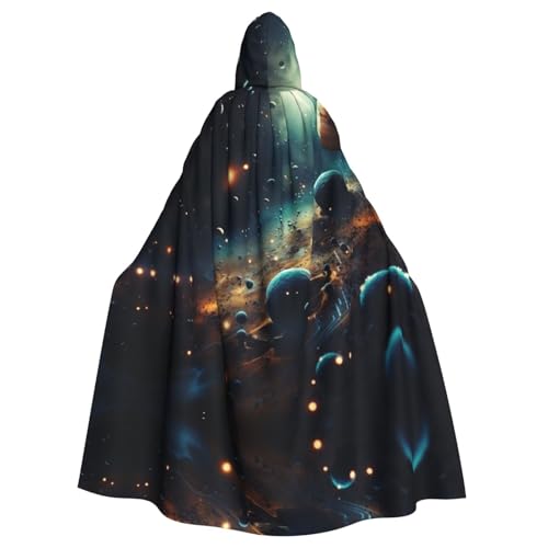 WNCLKF The Solar System Print Adult Carnival Hooded Cape Halloween Cape Cosplay Goth Cape Fiesta Party Decoration WNCLKF The Solar System Print Adult Carnival Hooded Cape Halloween Cape Cosplay Goth Cape Fiesta Party Decoration von WNCLKF