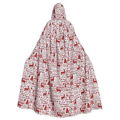WNCLKF Tier-Wildnis-Bär-Hirsch-Druck, Erwachsenen-Karneval, Kapuzenumhang, Halloween, Umhang, Cosplay, Gothic, Fiesta, Party-Dekoration WNCLKF Tier-Wildnis-Bär-Hirsch-Druck, Erwachsenen-Karneval, Kapuzenumhang, Halloween, Umhang, Cosplay, Gothic, Fiesta, Party-Dekoration von WNCLKF