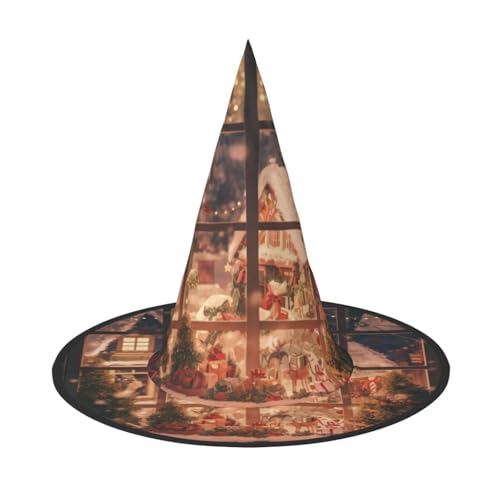 Weihnachten Fensterdruck Halloween Hut Party Karneval Hut Tanz Cosplay Kostüm Hexen Party Erwachsene Weihnachten Fensterdruck Halloween Hut Party Karneval Hut Tanz Cosplay Kostüm Hexen Party Erwachsene von WNCLKF