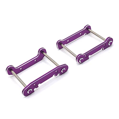 WNDUOKXH 2 Teile/Kit Metallverstärkte Schwingarm Fernbedienung, Upgrade, Ersatzteile, Zubehör, Ersatz für WLtoys 144001, 144002, 144010, Violett WNDUOKXH 2 Teile/Kit Metallverstärkte Schwingarm Fernbedienung, Upgrade, Ersatzteile, Zubehör, Ersatz für WLtoys 144001, 144002, 144010, Violett von WNDUOKXH