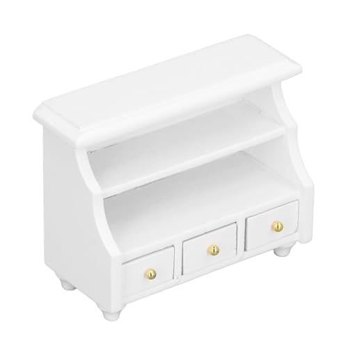 1/12 Skala Dollhouses Badezimmerspeicherschrank Mit Öffentlichen Schubladen Für Die Miniatur Home Szene Displaydekoration 1/12 Skala Dollhouses Badezimmerspeicherschrank Mit Öffentlichen Schubladen Für Die Miniatur Home Szene Displaydekoration von WNXGNHO