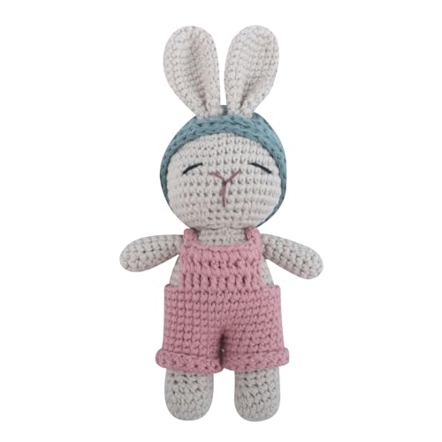 WNXGNHO Cartoon Handgefertigtes Kaninchen Rassel Fotografie Geburtstagsspielzeug Kinder Weiche Häkelbeschädigung Schlafspielzeug Geschenk Für Neugeborene WNXGNHO Cartoon Handgefertigtes Kaninchen Rassel Fotografie Geburtstagsspielzeug Kinder Weiche Häkelbeschädigung Schlafspielzeug Geschenk Für Neugeborene von WNXGNHO