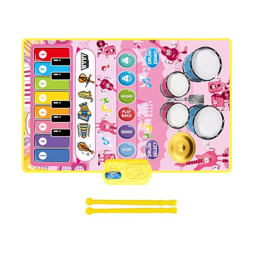 WNXGNHO Floor Piano Matte Spielzeug Für Kinder 2 In 1 Musik Und Bewegungsaktivität Für Frühkindliche Motorische Fähigkeiten Wachstum WNXGNHO Floor Piano Matte Spielzeug Für Kinder 2 In 1 Musik Und Bewegungsaktivität Für Frühkindliche Motorische Fähigkeiten Wachstum von WNXGNHO