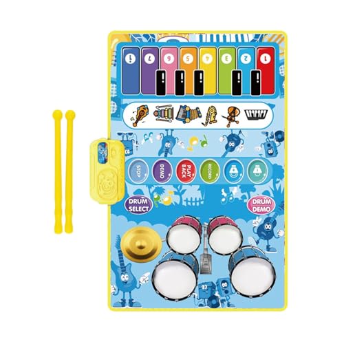 WNXGNHO Floor Piano Matte Spielzeug Für Kinder 2 In 1 Musik Und Bewegungsaktivität Für Frühkindliche Motorische Fähigkeiten Wachstum WNXGNHO Floor Piano Matte Spielzeug Für Kinder 2 In 1 Musik Und Bewegungsaktivität Für Frühkindliche Motorische Fähigkeiten Wachstum von WNXGNHO