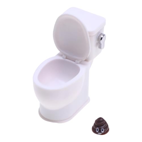 WNXGNHO Interaktiver Spülenklang Kleine Toilette Für Puppenhäuser 1/12 Maßstab Badezimmer Set Detaillierte Simulation Home Decors Accessoire WNXGNHO Interaktiver Spülenklang Kleine Toilette Für Puppenhäuser 1/12 Maßstab Badezimmer Set Detaillierte Simulation Home Decors Accessoire von WNXGNHO