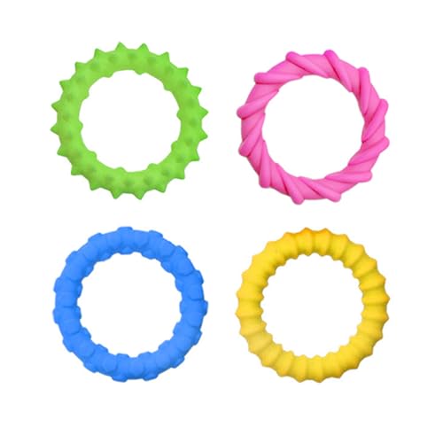 WNXGNHO Kautable Sensorische Armbänder 4 Armbandspielzeug Für Kinder Und Erwachsenen Stressabbau Und Konzentration Klassenzimmerbüro von WNXGNHO