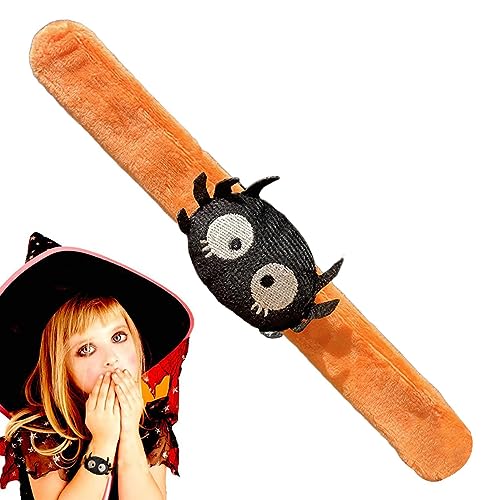 WOBBLO Halloween-Ohrläppchen, Handgelenk, Slap-Armbänder – Halloween Slap Armbänder Armbänder Spielzeug Partyartikel als Geschenk von WOBBLO