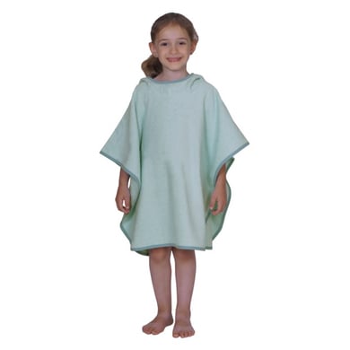 WÖRNER SÜDFROTTIER Uni Badeponcho mint Gr. 60/75 von WÖRNER SÜDFROTTIER