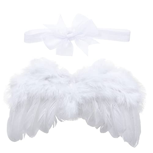 WOFASHPURET 1 Satz Engel Federflügel Set Engelsflügel-Dekore Engelskostüm für Mädchen Engelsflügel für Und Flügel Cosplay Kostüm -Foto-Requisite Flügel Weiß WOFASHPURET 1 Satz Engel Federflügel Set Engelsflügel-Dekore Engelskostüm für Mädchen Engelsflügel für Und Flügel Cosplay Kostüm -Foto-Requisite Flügel Weiß von WOFASHPURET