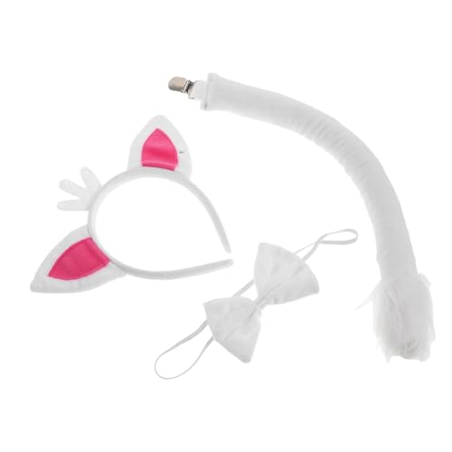 WOFASHPURET Halloween Ohren Stirnband Set Verkleidungszubehör für Erwachsene Cosplay und Partys WOFASHPURET Halloween Ohren Stirnband Set Verkleidungszubehör für Erwachsene Cosplay und Partys von WOFASHPURET