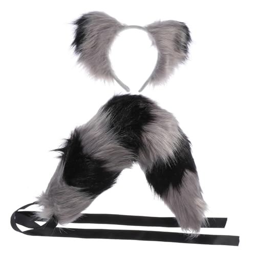 WOFASHPURET 1 Satz Fuchsohren Haarband mit Dekoratives Kostüm Accessoire für Halloween Party und Cosplay Einteiliges für Erwachsene von WOFASHPURET