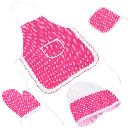 WOFASHPURET Kochschürzen-set Für Jungen Und Mädchen Koch- Und Backschürze Für Kinder Kochmütze Für Rollenspiele WOFASHPURET Kochschürzen-set Für Jungen Und Mädchen Koch- Und Backschürze Für Kinder Kochmütze Für Rollenspiele von WOFASHPURET
