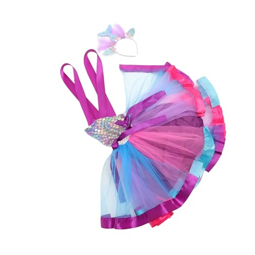 WOFASHPURET 1 Satz Mermaid Smoking Kleid Halloween-meerjungfrau-kostüm Party Meerjungfrauenkostüm Für Mädchen Meerjungfrau Sommerkleid Meerjungfrau-tutu-kleid Kinderkleid Nylon WOFASHPURET 1 Satz Mermaid Smoking Kleid Halloween-meerjungfrau-kostüm Party Meerjungfrauenkostüm Für Mädchen Meerjungfrau Sommerkleid Meerjungfrau-tutu-kleid Kinderkleid Nylon von WOFASHPURET