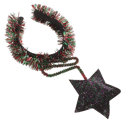 WOFASHPURET 1 Stück Einzigartiges Fünfzack Haarband für Party Haaraccessoire für Geburtstagsfeiern Hochzeiten und Besondere Anlässe Leicht und Tragbar Perfekter Fotoprop WOFASHPURET 1 Stück Einzigartiges Fünfzack Haarband für Party Haaraccessoire für Geburtstagsfeiern Hochzeiten und Besondere Anlässe Leicht und Tragbar Perfekter Fotoprop von WOFASHPURET