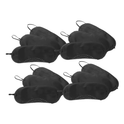 WOFASHPURET 12 Stück Teiliges Weiche Elastische Wolfsspiel Augenmasken für Erwachsene Komfortabler Verstellbarer Sitz Faltenfreie Schwarze Blindfolds für Party und Familienspiele WOFASHPURET 12 Stück Teiliges Weiche Elastische Wolfsspiel Augenmasken für Erwachsene Komfortabler Verstellbarer Sitz Faltenfreie Schwarze Blindfolds für Party und Familienspiele von WOFASHPURET