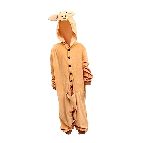 WOFASHPURET 1Pc Kinderparty Party Cosplay Halloween Kostüme Känguru Kostüm Outfits Partykostüm Halloween Kostüm Kinderkleidung Performance Wear Stoff Khaki WOFASHPURET 1Pc Kinderparty Party Cosplay Halloween Kostüme Känguru Kostüm Outfits Partykostüm Halloween Kostüm Kinderkleidung Performance Wear Stoff Khaki von WOFASHPURET