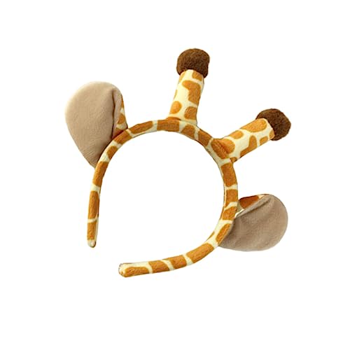 WOFASHPURET 1Stück Giraffenförmiges Haarband für Damen Lustiges Kopfbedeckung für Partys und Aufführungen Bequemes und Leichtes Design für Cosplay und Festliche Anlässe Bleibt Sicher Am WOFASHPURET 1Stück Giraffenförmiges Haarband für Damen Lustiges Kopfbedeckung für Partys und Aufführungen Bequemes und Leichtes Design für Cosplay und Festliche Anlässe Bleibt Sicher Am von WOFASHPURET