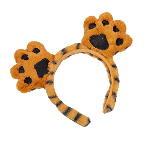 WOFASHPURET 1Stück Tigerpfoten Haarband für Dekoratives Stirnband im Niedlichen Tierdesign für Fotoshootings Partys und Täglichen Gebrauch und Bequem WOFASHPURET 1Stück Tigerpfoten Haarband für Dekoratives Stirnband im Niedlichen Tierdesign für Fotoshootings Partys und Täglichen Gebrauch und Bequem von WOFASHPURET