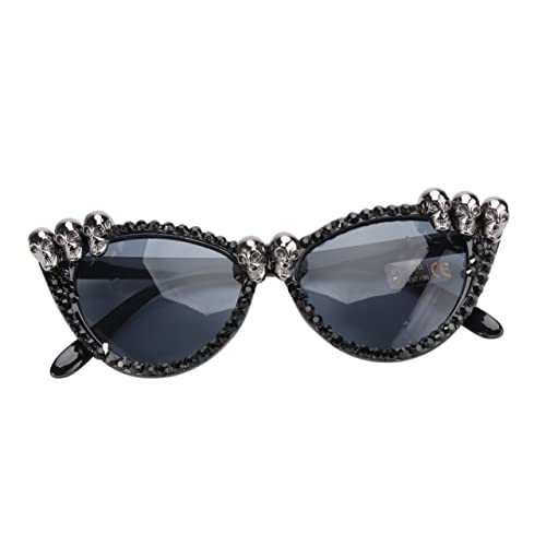 WOFASHPURET 1stück Halloween Skull Eyeglasses Für Partys Kostüme Und Festivals Lustige Deko-brille Leicht Mit Glatten Kanten Für Karneval Cosplay Und Foto-props WOFASHPURET 1stück Halloween Skull Eyeglasses Für Partys Kostüme Und Festivals Lustige Deko-brille Leicht Mit Glatten Kanten Für Karneval Cosplay Und Foto-props von WOFASHPURET