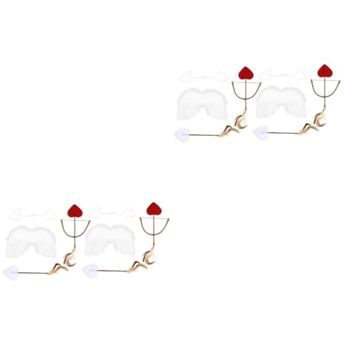 WOFASHPURET 2 Sätze Requisiten Für Die Babyfotografie Engel Kostüm Für Mädchen Neugeborene Fotoshooting -requisiten Amorbogen -fotoshooting -requisiten Babykostüm Stoff 10 Stück * 2 WOFASHPURET 2 Sätze Requisiten Für Die Babyfotografie Engel Kostüm Für Mädchen Neugeborene Fotoshooting -requisiten Amorbogen -fotoshooting -requisiten Babykostüm Stoff 10 Stück * 2 von WOFASHPURET