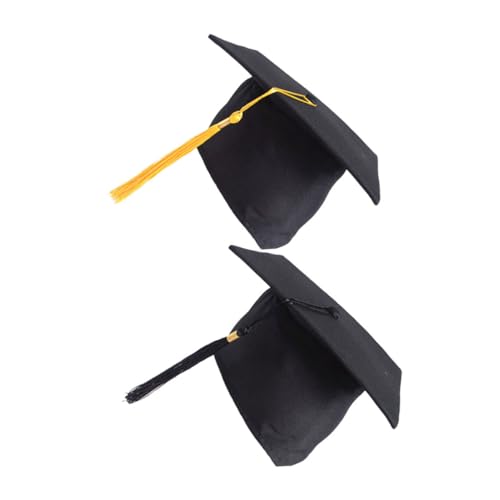 WOFASHPURET 2 Stück Abschlusshut -Hut des Arztes Abschluss Zubehör Abschlusskappe Hut für Abschlussmütze Vorschulabschlusskappe Abschlusskappen Kappe Graduierung Polyester WOFASHPURET 2 Stück Abschlusshut -Hut des Arztes Abschluss Zubehör Abschlusskappe Hut für Abschlussmütze Vorschulabschlusskappe Abschlusskappen Kappe Graduierung Polyester von WOFASHPURET