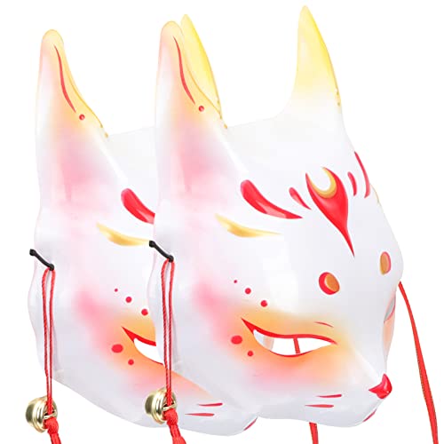 WOFASHPURET 2 Stück Kleine Fuchsmaske Masken Halloween Damen Cosplay-party-maske Faux-fuchs-maske Partymaske Fuchs-cosplay-maske Halbgesichtsmaske Cosplay Füchse Maske Rot Pvc WOFASHPURET 2 Stück Kleine Fuchsmaske Masken Halloween Damen Cosplay-party-maske Faux-fuchs-maske Partymaske Fuchs-cosplay-maske Halbgesichtsmaske Cosplay Füchse Maske Rot Pvc von WOFASHPURET
