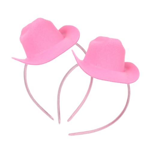 WOFASHPURET 2 Stück Teiliges Cowgirl Hut Haarband Verspielte Kopfbedeckung für Partys Kostümveranstaltungen und Festliche Anlässe Einzigartiges Design mit Cowboyhut Detail WOFASHPURET 2 Stück Teiliges Cowgirl Hut Haarband Verspielte Kopfbedeckung für Partys Kostümveranstaltungen und Festliche Anlässe Einzigartiges Design mit Cowboyhut Detail von WOFASHPURET