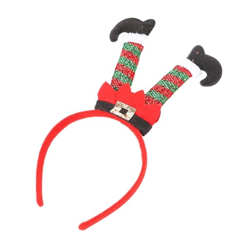 WOFASHPURET 2 Stück Weihnachtliches Haarband Candy Fairy Design Modischer Haarschmuck für Mädchen Festliches Accessoire für Weihnachtsfeier und Party von WOFASHPURET