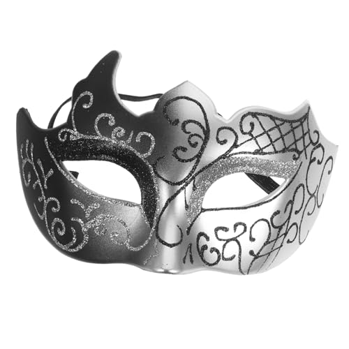 WOFASHPURET 2St Halbgesichts-Flammenmaske Frauenmaske für Party Maskenball Maske Die halloween masken halloweenmaske Maskerade-Maske Halloweenkostüm Maskerade halbe Gesichtsmaske Cosplay-Maske von WOFASHPURET