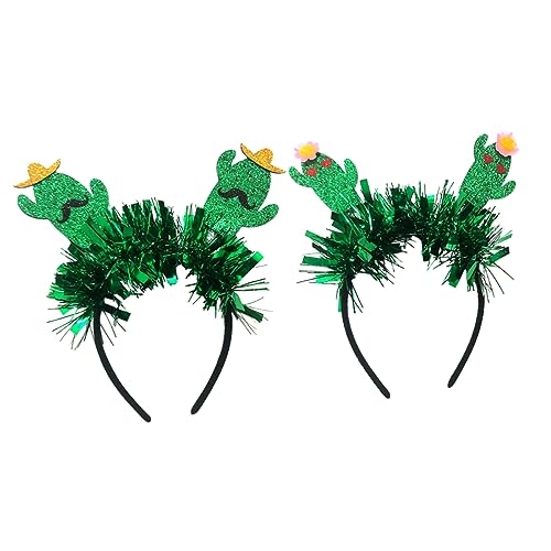 WOFASHPURET 2Stücke Kaktus Haarreif Haarschmuck für Partys Festivals und Kostümdesigns Leicht Langlebig und Angenehm für Besondere Anlässe und Feiern WOFASHPURET 2Stücke Kaktus Haarreif Haarschmuck für Partys Festivals und Kostümdesigns Leicht Langlebig und Angenehm für Besondere Anlässe und Feiern von WOFASHPURET