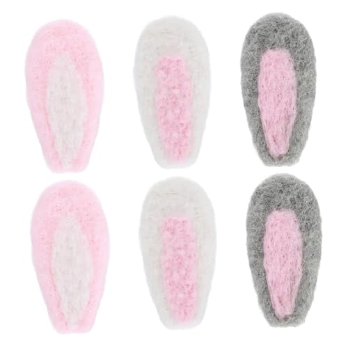 WOFASHPURET 3 Paare Kaninchen -Ohr -Stirnbandzubehör pelzige Stirnbänder Hasenhaarband Hasen-Outfit strahlende Hasen -Ohr -Hair -Band haarband selber machen Wollfilz WOFASHPURET 3 Paare Kaninchen -Ohr -Stirnbandzubehör pelzige Stirnbänder Hasenhaarband Hasen-Outfit strahlende Hasen -Ohr -Hair -Band haarband selber machen Wollfilz von WOFASHPURET