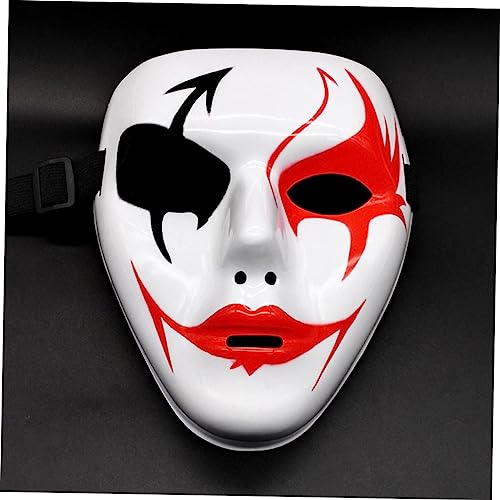 WOFASHPURET 3 Stück Handgefertigte Halloween Cosplay Maske Teiliges Leichtes Atmungsaktives Party Kostümzubehör für Bühne und Rollenspiel Komfortabel und Langlebig von WOFASHPURET