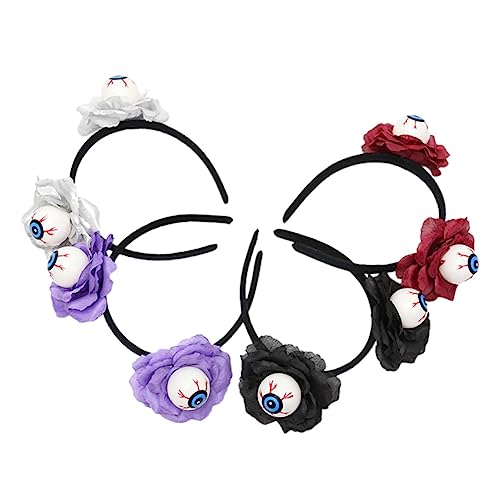 WOFASHPURET 4Stücke Spooky Stirnbänder Gefälschte Accessoires Für Halloween Cosplay Fotografie Und Partys Vielseitige Kostüm Highlights Für Unvergessliche Auftritte WOFASHPURET 4Stücke Spooky Stirnbänder Gefälschte Accessoires Für Halloween Cosplay Fotografie Und Partys Vielseitige Kostüm Highlights Für Unvergessliche Auftritte von WOFASHPURET