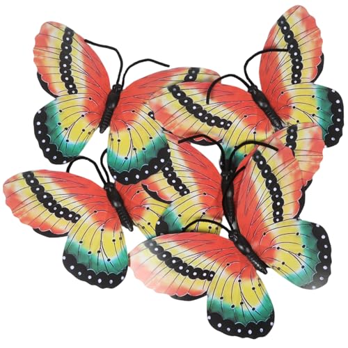 WOFASHPURET 5 Stück Teiliges Schmetterlings Deko Handliche Tanzprops für Stilvolles Design für Klassische Aufführungen Vielseitige Partydekoration Kindgerechte Platzsparend und Einfach zu WOFASHPURET 5 Stück Teiliges Schmetterlings Deko Handliche Tanzprops für Stilvolles Design für Klassische Aufführungen Vielseitige Partydekoration Kindgerechte Platzsparend und Einfach zu von WOFASHPURET