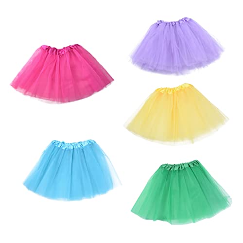 WOFASHPURET 5 Stück Teiliges Set Tutu Rock Lagiger Tüllrock für Halloween Tanz Schulveranstaltungen Bachelorette Party Fotoshootings Elastischer Bund Hautfreundlich WOFASHPURET 5 Stück Teiliges Set Tutu Rock Lagiger Tüllrock für Halloween Tanz Schulveranstaltungen Bachelorette Party Fotoshootings Elastischer Bund Hautfreundlich von WOFASHPURET