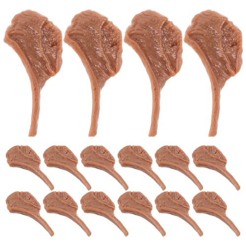 WOFASHPURET 50 Stück künstliches Mini-Steak-Ornament: Realistischer Kunstfleischblock für Szenendekoration, Bürodisplay und DIY-Bastelprojekte WOFASHPURET 50 Stück künstliches Mini-Steak-Ornament: Realistischer Kunstfleischblock für Szenendekoration, Bürodisplay und DIY-Bastelprojekte von WOFASHPURET