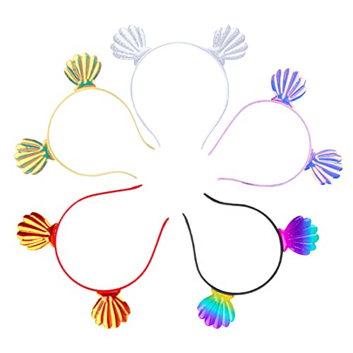 WOFASHPURET 5Stücke Teiliges Bunter Glitzer Haarspangen Für Meeresmotiv Haarschmuck Für Partys Und Dekoration Leicht Und Langlebig Geschenkidee Für Familie von WOFASHPURET
