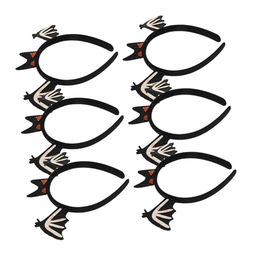 WOFASHPURET 6 Stück Halloween Haarreifen mit Glitzer Fledermausflügeln Leichte Fledermaus Stirnbänder für Damen Vielseitiges Partyaccessoire und Fotorequisite für Halloween Feier WOFASHPURET 6 Stück Halloween Haarreifen mit Glitzer Fledermausflügeln Leichte Fledermaus Stirnbänder für Damen Vielseitiges Partyaccessoire und Fotorequisite für Halloween Feier von WOFASHPURET