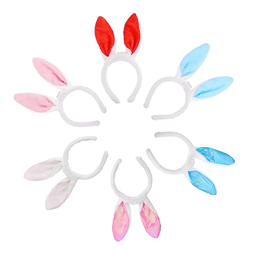 WOFASHPURET 6 Stück Teiliges Leuchtende Hasenohren Haarbänder Haarschmuck für Partys Feste und Cosplay Niedliche Haaraccessoires mit LED Lichtern Verschiedenen Farben WOFASHPURET 6 Stück Teiliges Leuchtende Hasenohren Haarbänder Haarschmuck für Partys Feste und Cosplay Niedliche Haaraccessoires mit LED Lichtern Verschiedenen Farben von WOFASHPURET