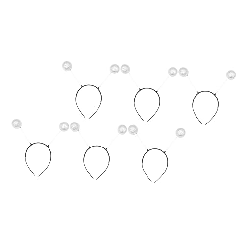 WOFASHPURET 6stücke Kreative Ball Haar Hoops Party Kopfschmuck Glänzenden Ball Kopfschmuck Langlebig Und Bruchfest Für Karneval Und Kostümpartys WOFASHPURET 6stücke Kreative Ball Haar Hoops Party Kopfschmuck Glänzenden Ball Kopfschmuck Langlebig Und Bruchfest Für Karneval Und Kostümpartys von WOFASHPURET