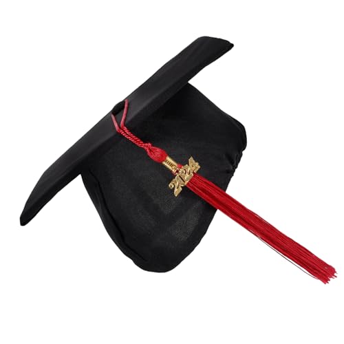 WOFASHPURET Abiturmütze Kappen Grad Unisex Party Blau Gold Abschlusskappe und Quaste College-Abschlusskappe Abschlusshüte für Erwachsene Abschlusskappe für Erwachsene Polyester von WOFASHPURET